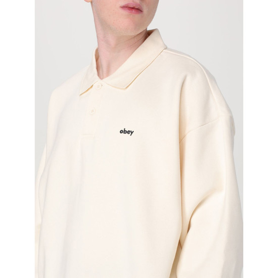 Obey Ανδρική μακρυμάνικη μπλούζα Lowercase Fleece Polo